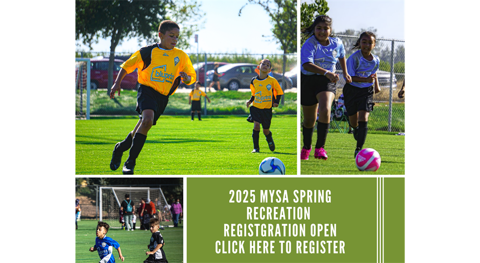 2025 MYSA SPRING REC REGISTRATION